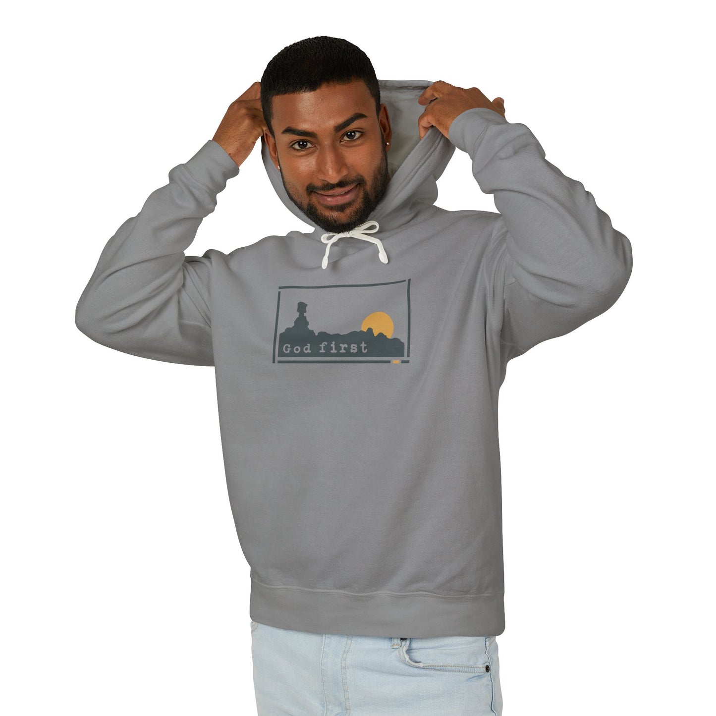 Bryce Canyon National Park - God First - Christian Hoodie