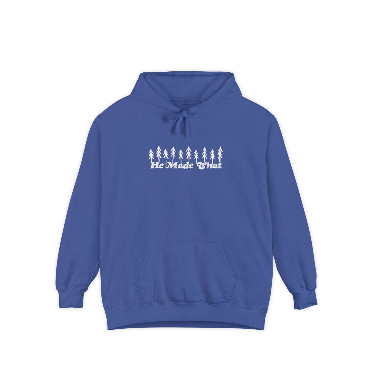 Shepherds Trail "He Made That" Outdoorsy Christian Hoodie