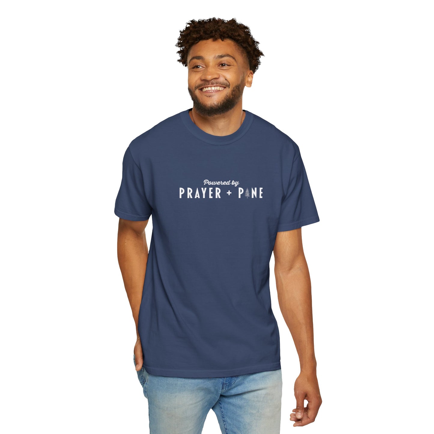 Shepherds Trail - Powered by Prayer + Pine - Christian T-Shirt