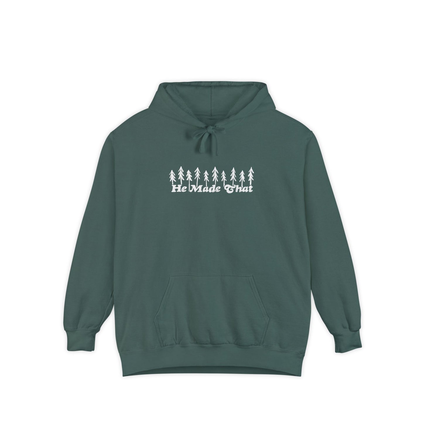 Shepherds Trail "He Made That" Outdoorsy Christian Hoodie