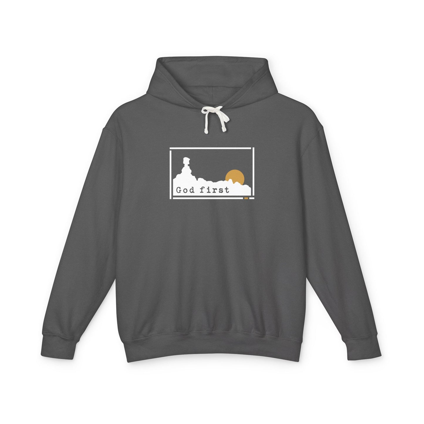 Bryce Canyon National Park - God First - Christian Hoodie (Version 2)
