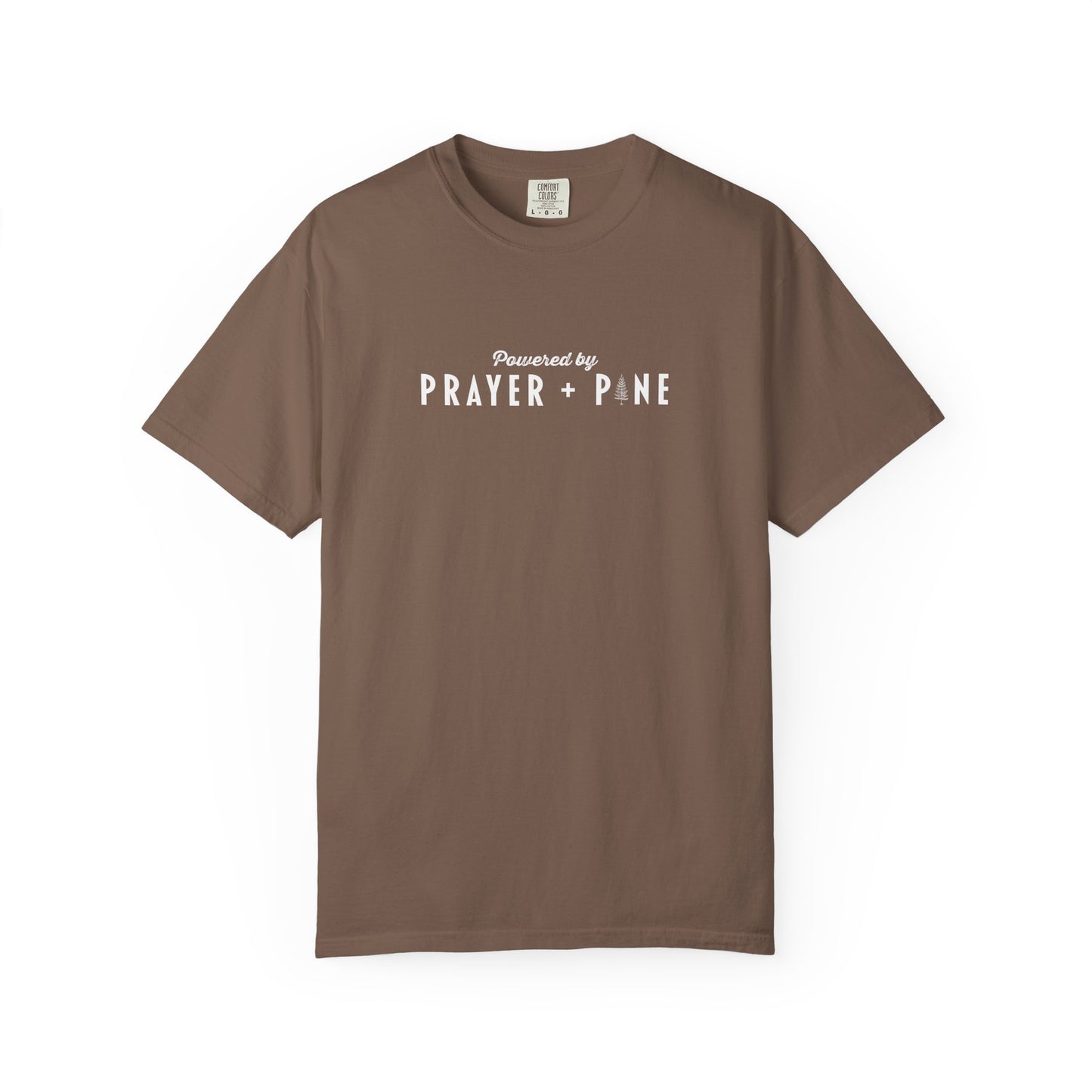Shepherds Trail - Powered by Prayer + Pine - Christian T-Shirt