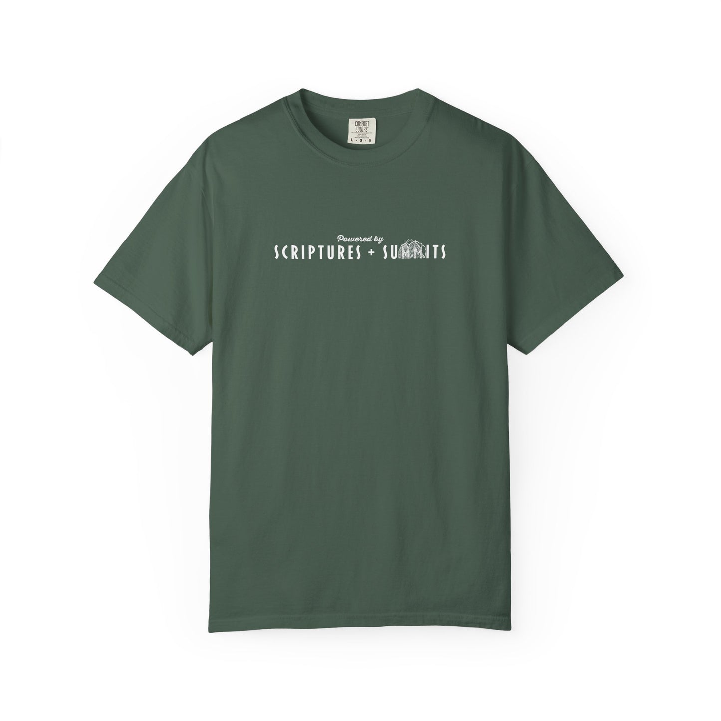 Shepherds Trail - Powered by Scriptures + Summits - Christian T-Shirt