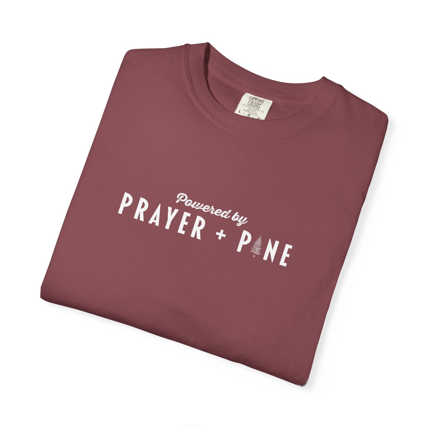 Shepherds Trail - Powered by Prayer + Pine - Christian T-Shirt