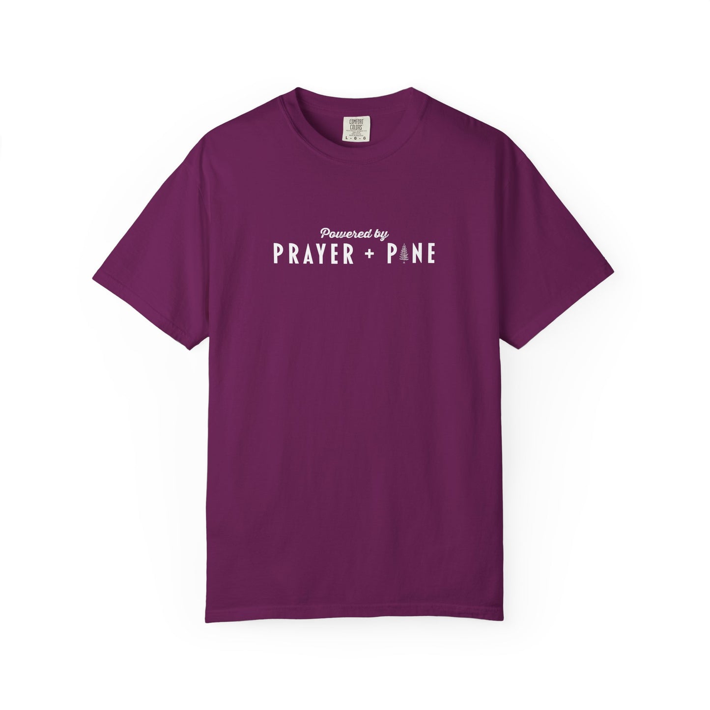 Shepherds Trail - Powered by Prayer + Pine - Christian T-Shirt