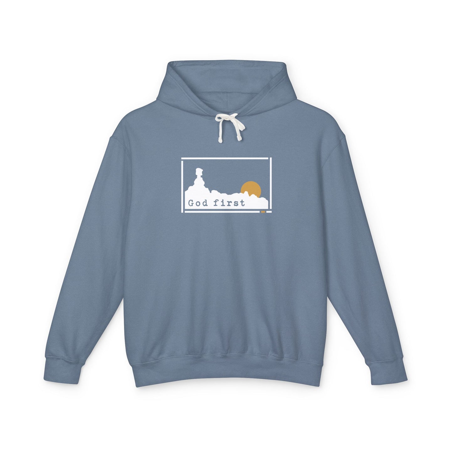 Bryce Canyon National Park - God First - Christian Hoodie (Version 2)