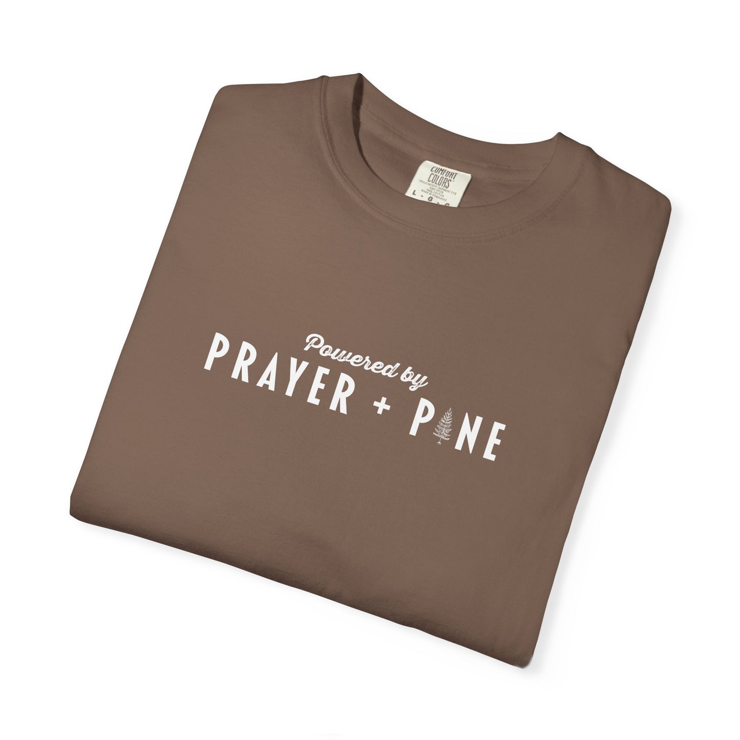 Shepherds Trail - Powered by Prayer + Pine - Christian T-Shirt