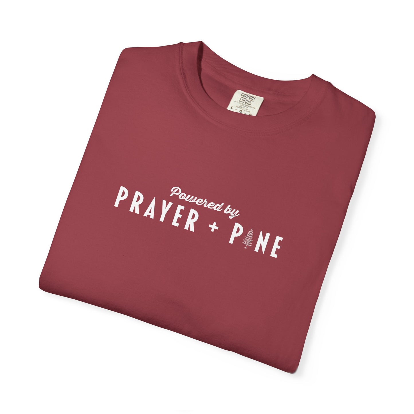 Shepherds Trail - Powered by Prayer + Pine - Christian T-Shirt
