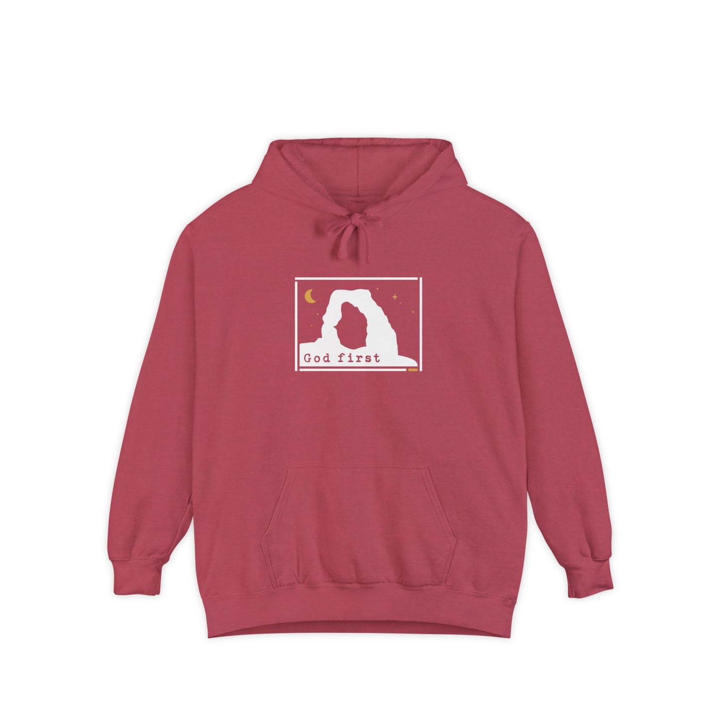 Arches National Park - God First - Christian Hoodie