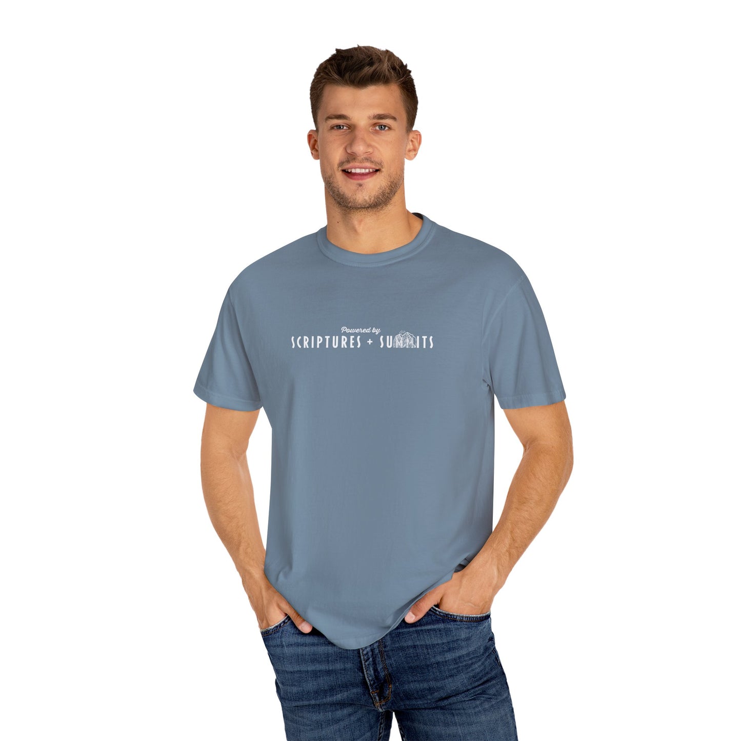 Shepherds Trail - Powered by Scriptures + Summits - Christian T-Shirt