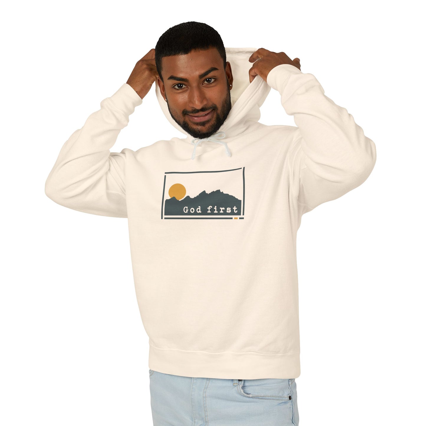 Copy of Grand Teton National Park 'God First' Hoodie — Breathable Heirloom Knit