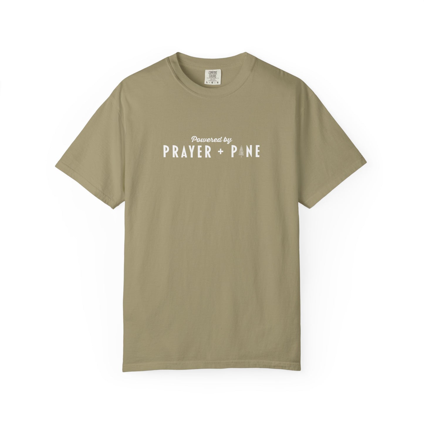 Shepherds Trail - Powered by Prayer + Pine - Christian T-Shirt