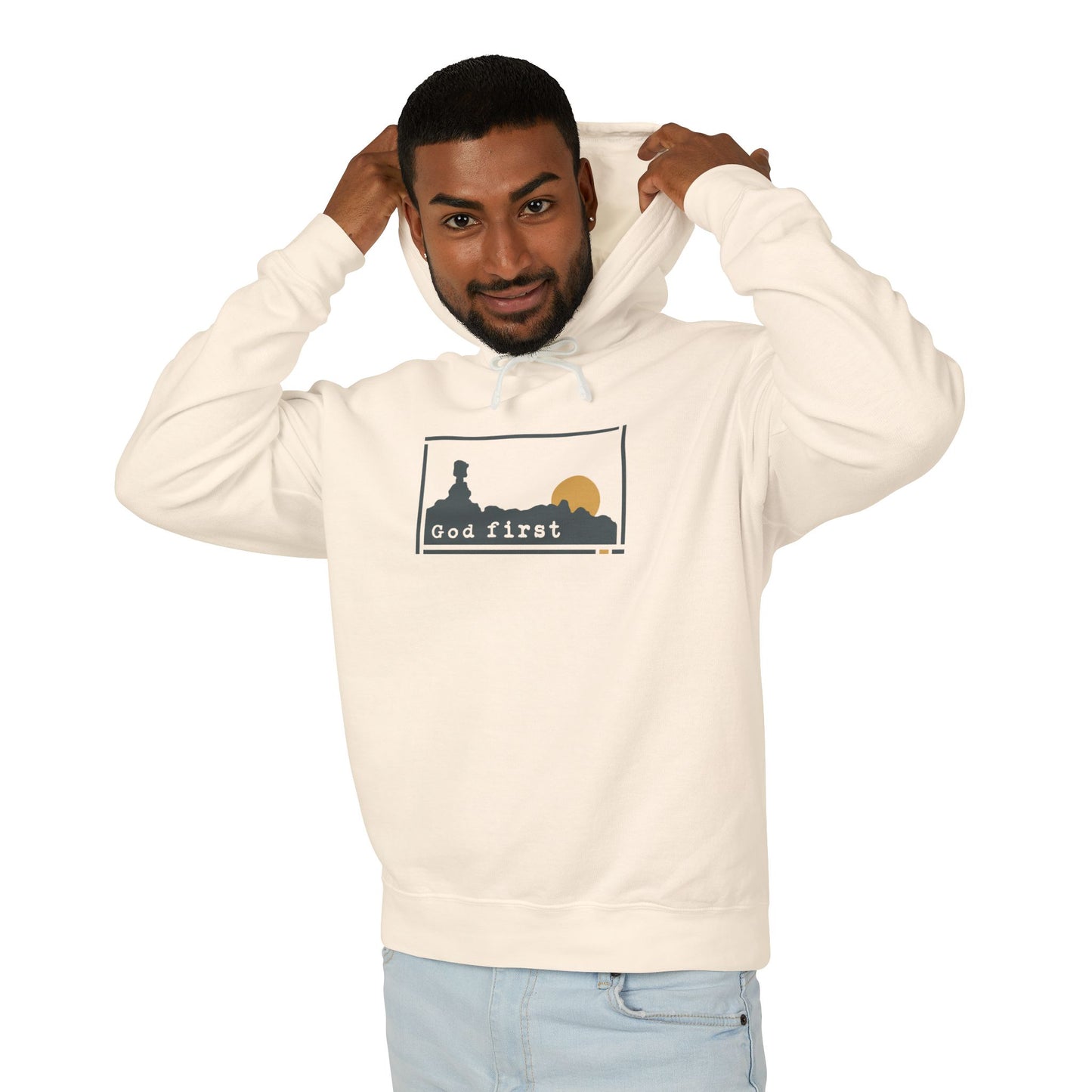 Bryce Canyon National Park - God First - Christian Hoodie