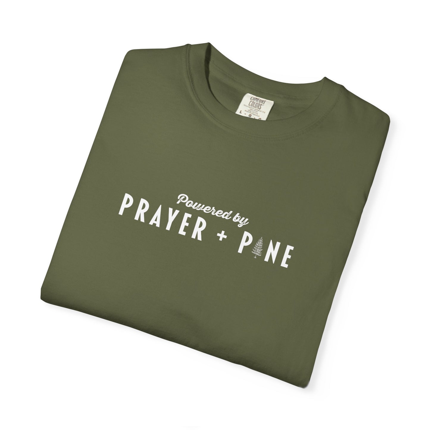 Shepherds Trail - Powered by Prayer + Pine - Christian T-Shirt