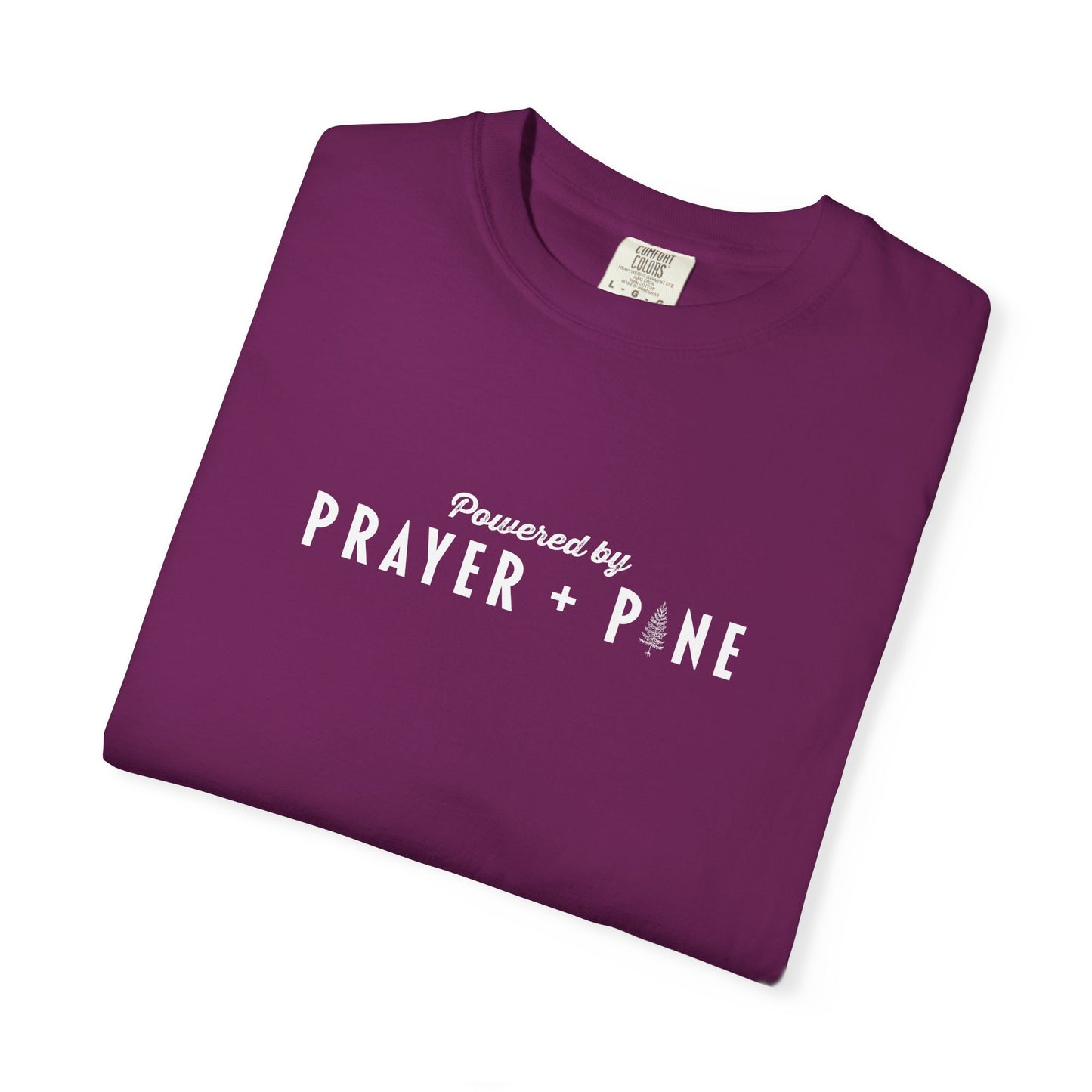 Shepherds Trail - Powered by Prayer + Pine - Christian T-Shirt