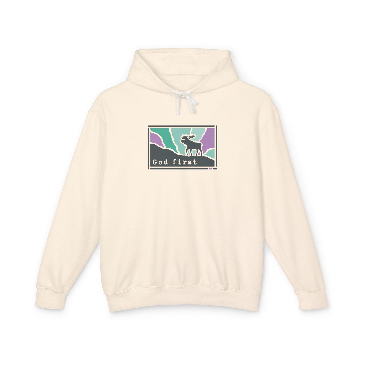 Denali National Park - God First - Christian Hoodie