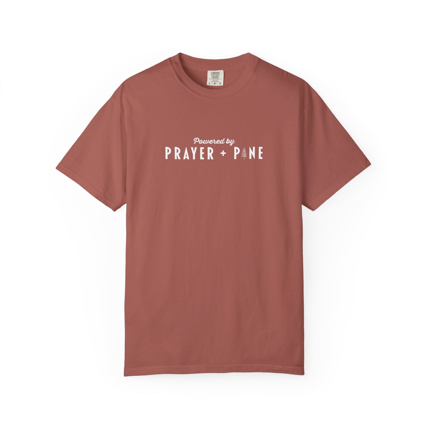 Shepherds Trail - Powered by Prayer + Pine - Christian T-Shirt
