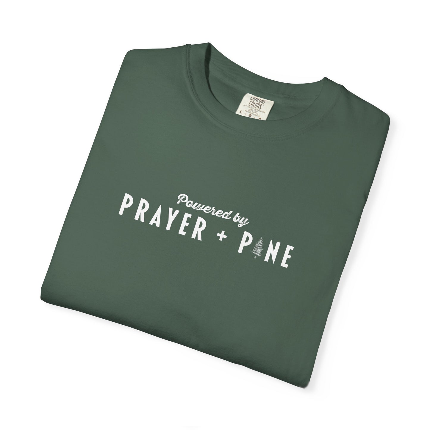 Shepherds Trail - Powered by Prayer + Pine - Christian T-Shirt