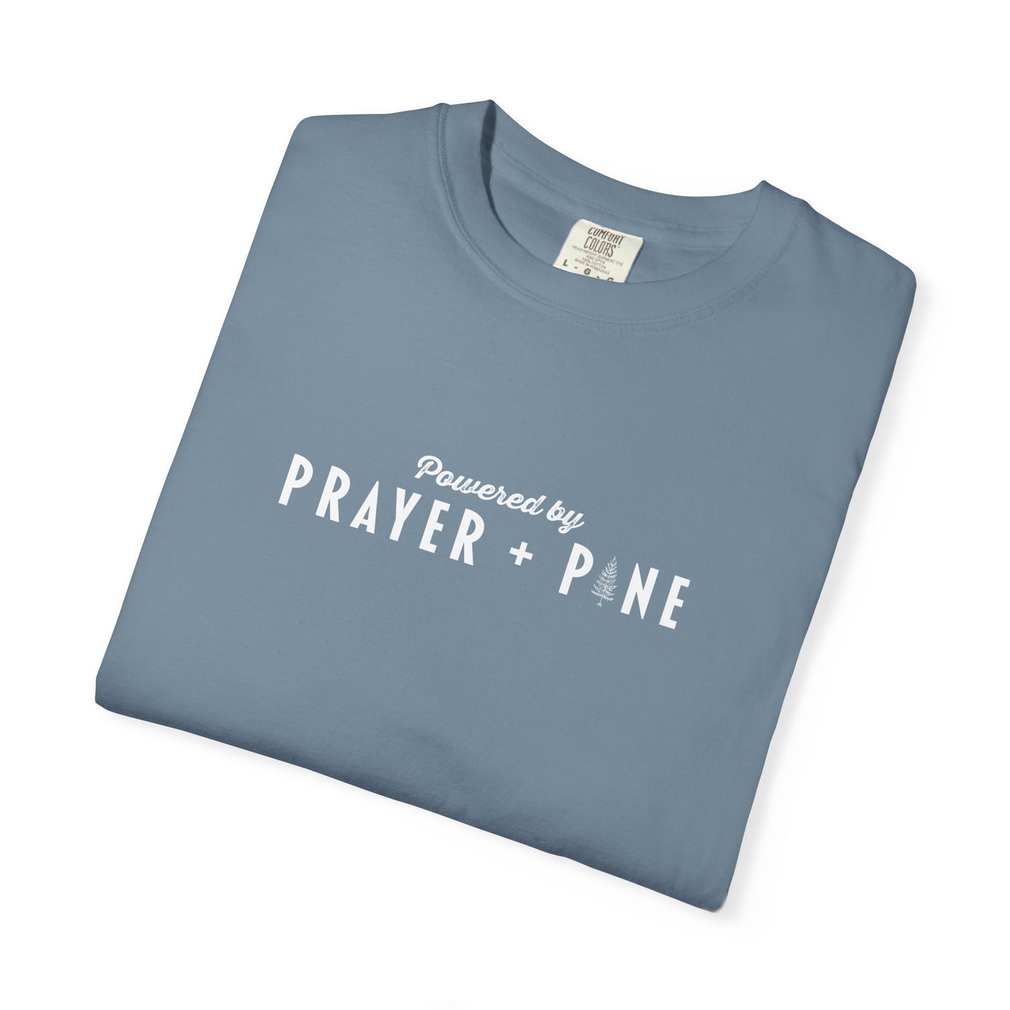 Shepherds Trail - Powered by Prayer + Pine - Christian T-Shirt