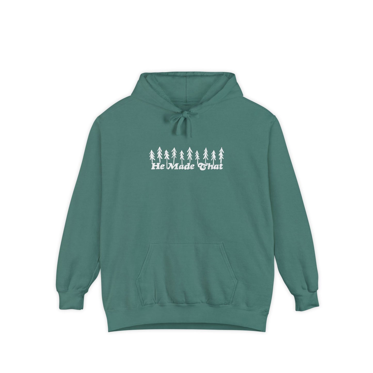 Shepherds Trail "He Made That" Outdoorsy Christian Hoodie