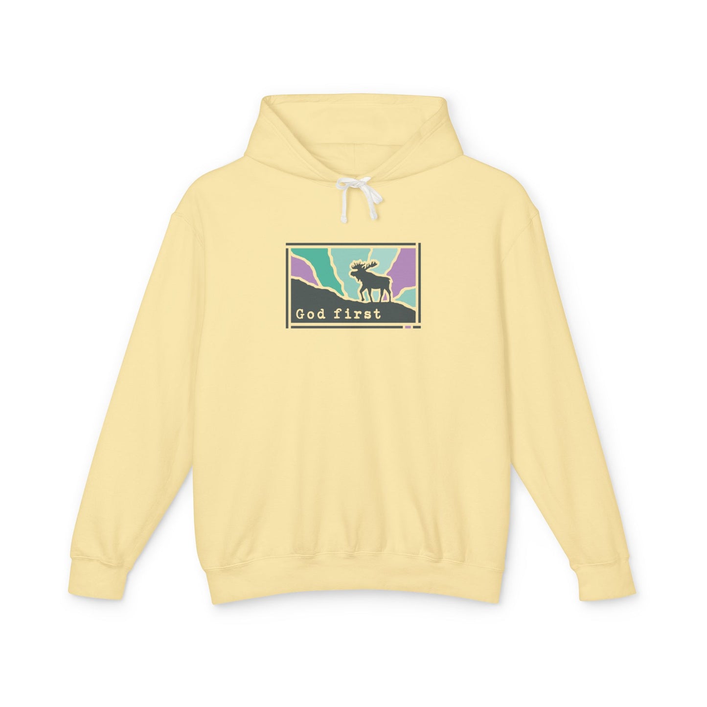 Denali National Park - God First - Christian Hoodie
