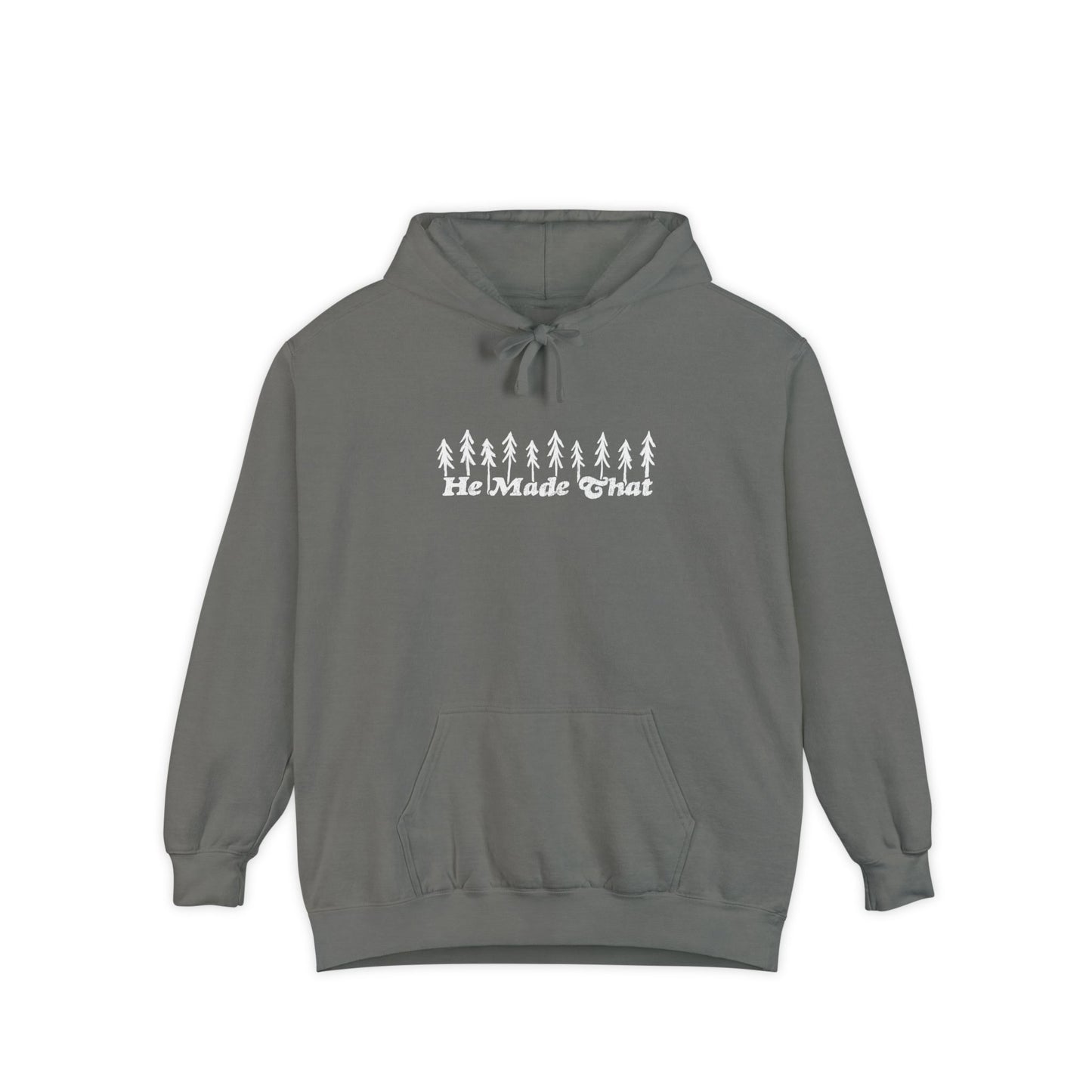 Shepherds Trail "He Made That" Outdoorsy Christian Hoodie