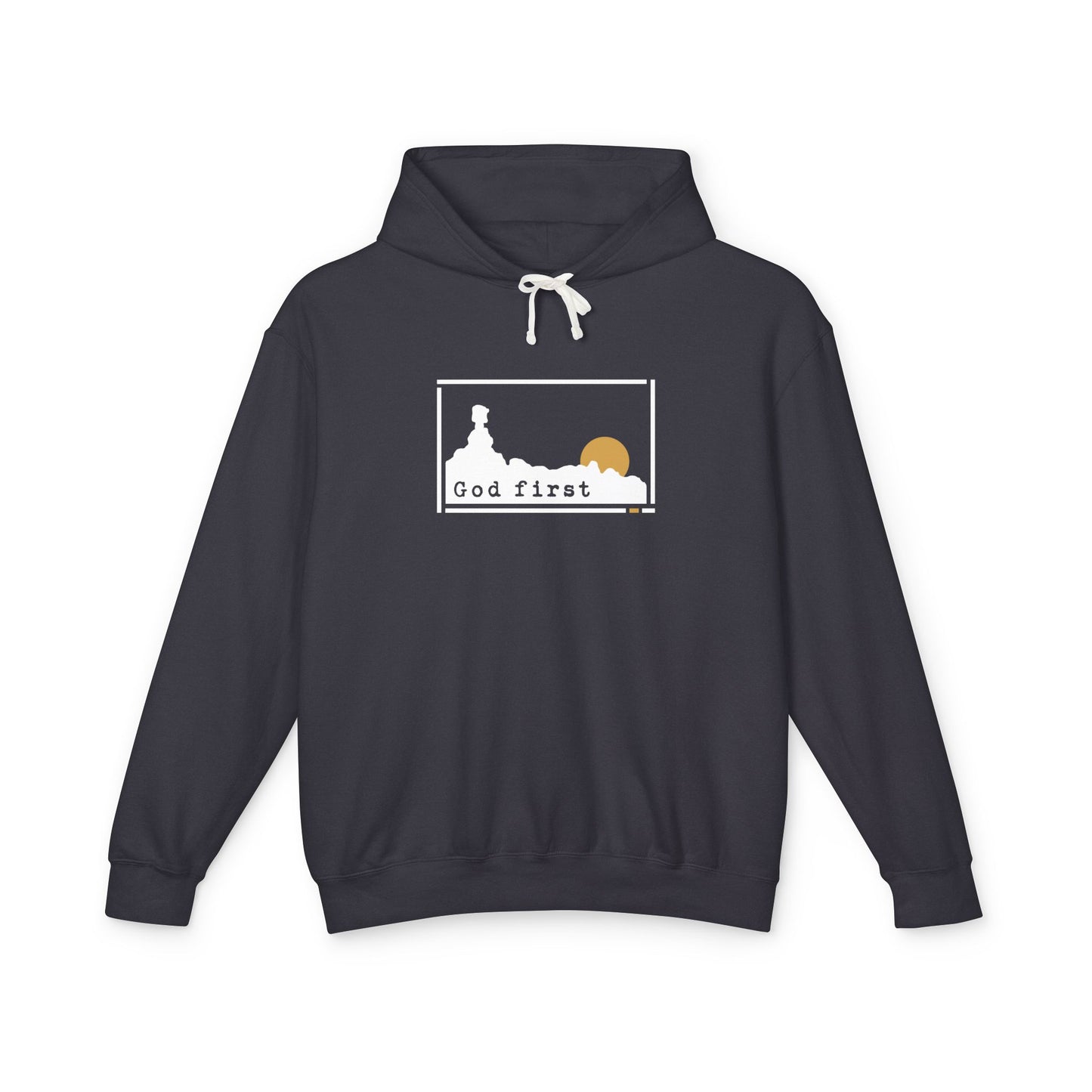 Bryce Canyon National Park - God First - Christian Hoodie (Version 2)