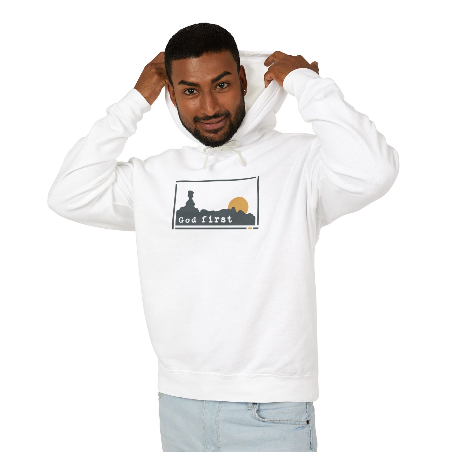 Bryce Canyon National Park - God First - Christian Hoodie