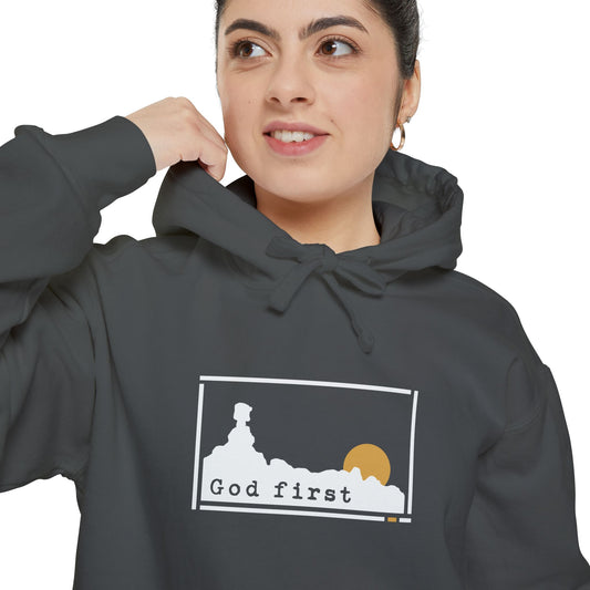 Bryce Canyon National Park - God First - Christian Hoodie