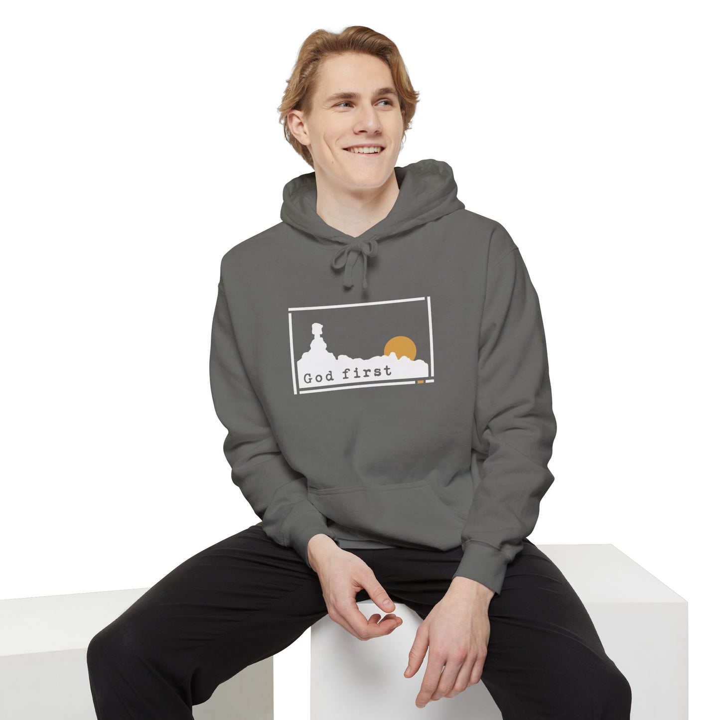Bryce Canyon National Park - God First - Christian Hoodie