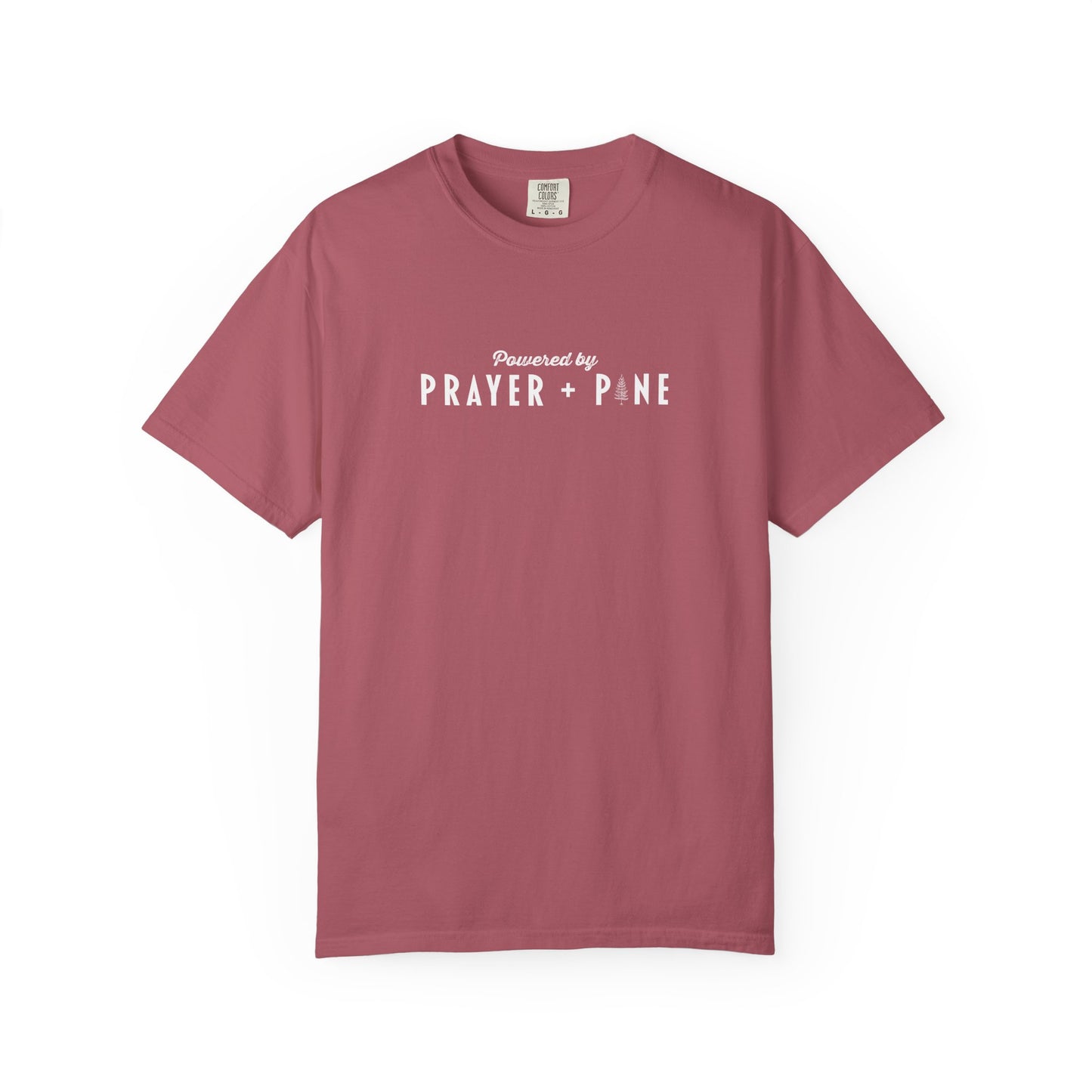 Shepherds Trail - Powered by Prayer + Pine - Christian T-Shirt