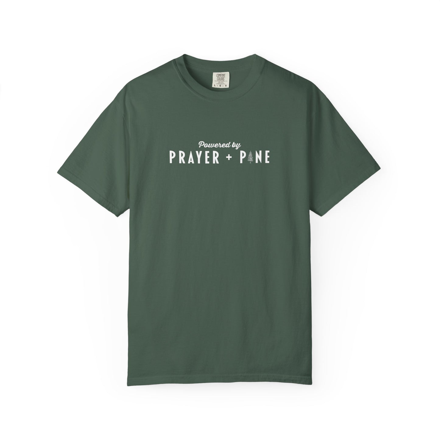 Shepherds Trail - Powered by Prayer + Pine - Christian T-Shirt