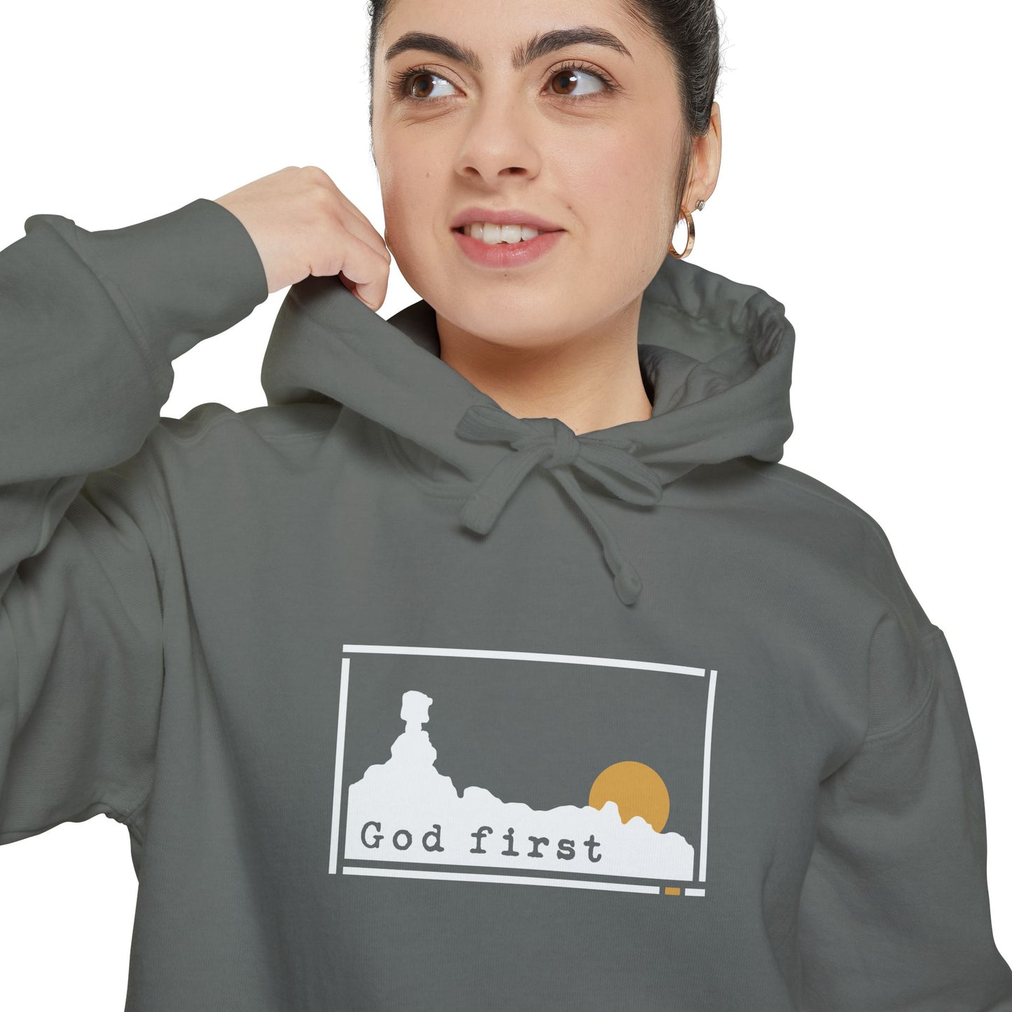 Bryce Canyon National Park - God First - Christian Hoodie