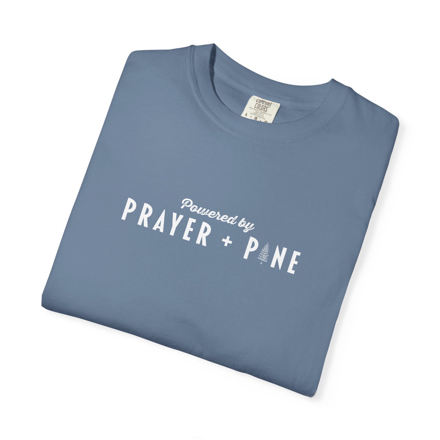 Shepherds Trail - Powered by Prayer + Pine - Christian T-Shirt