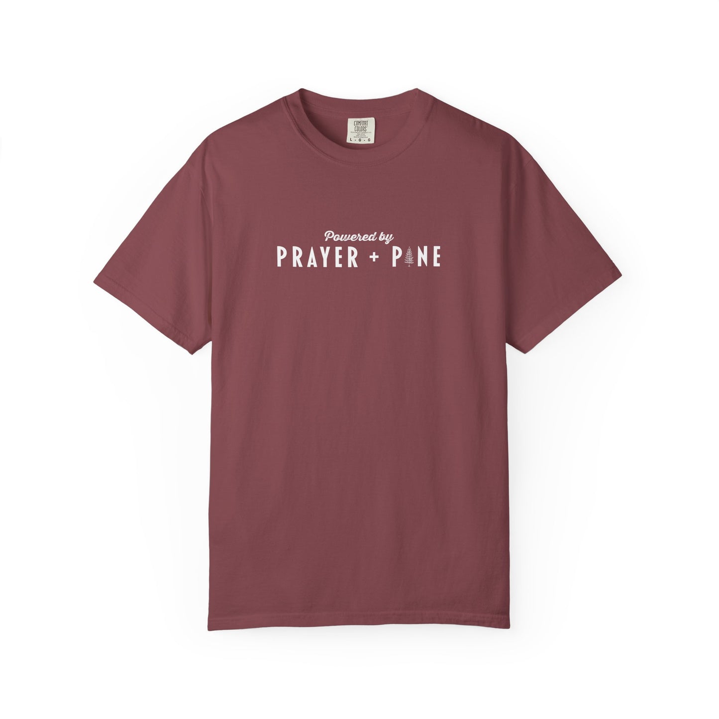 Shepherds Trail - Powered by Prayer + Pine - Christian T-Shirt