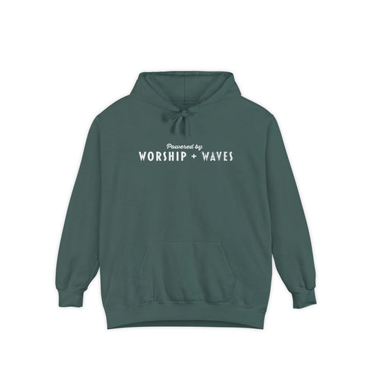 Powered By Series — Worship + Waves Hoodie