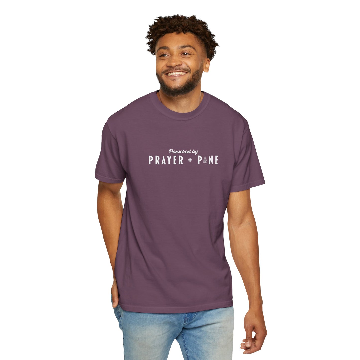 Shepherds Trail - Powered by Prayer + Pine - Christian T-Shirt