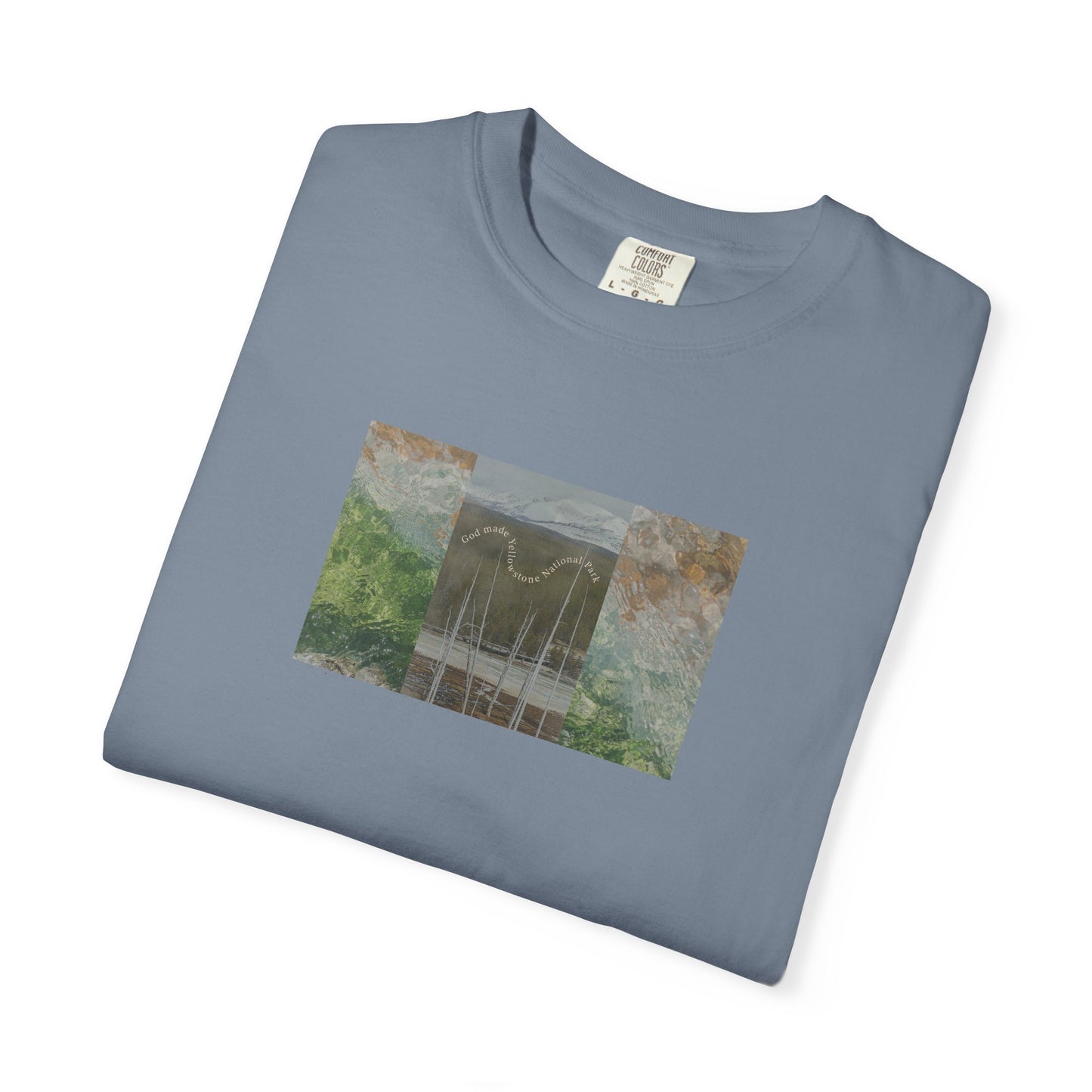 God Made Yellowstone National Park - Genesis 1 — Heritage Trail Tee