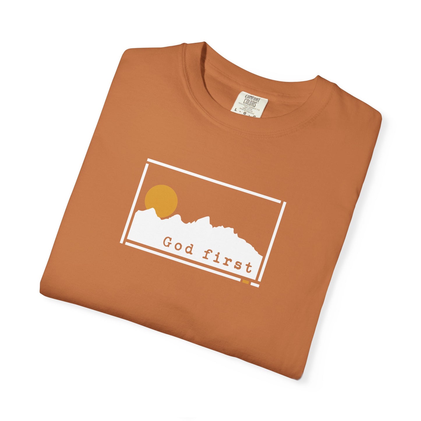 Grand Teton National Park 'God First' — Heritage Trail Tee