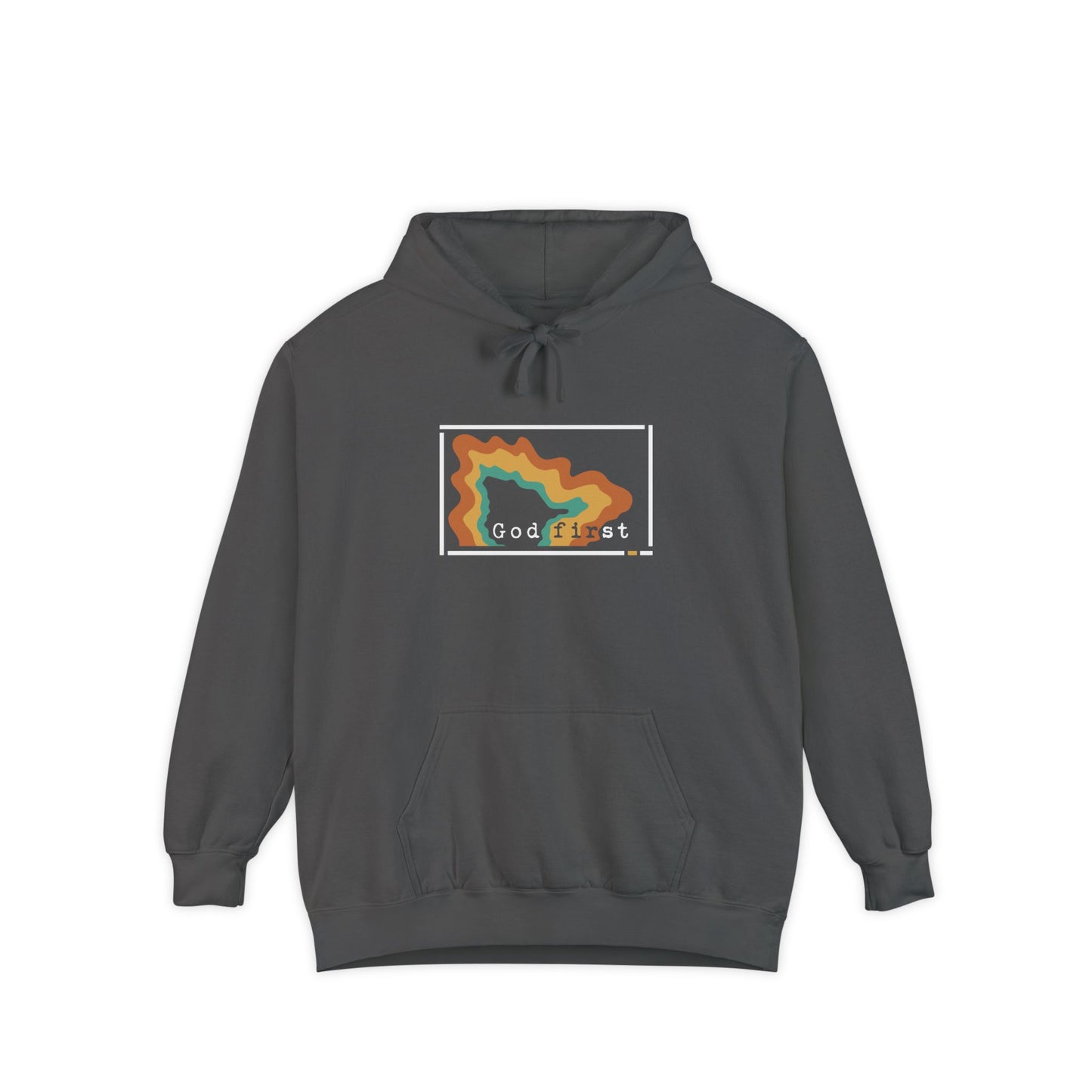 Yellowstone National Park 'God First' Hoodie — Fortified Mountain Fleece