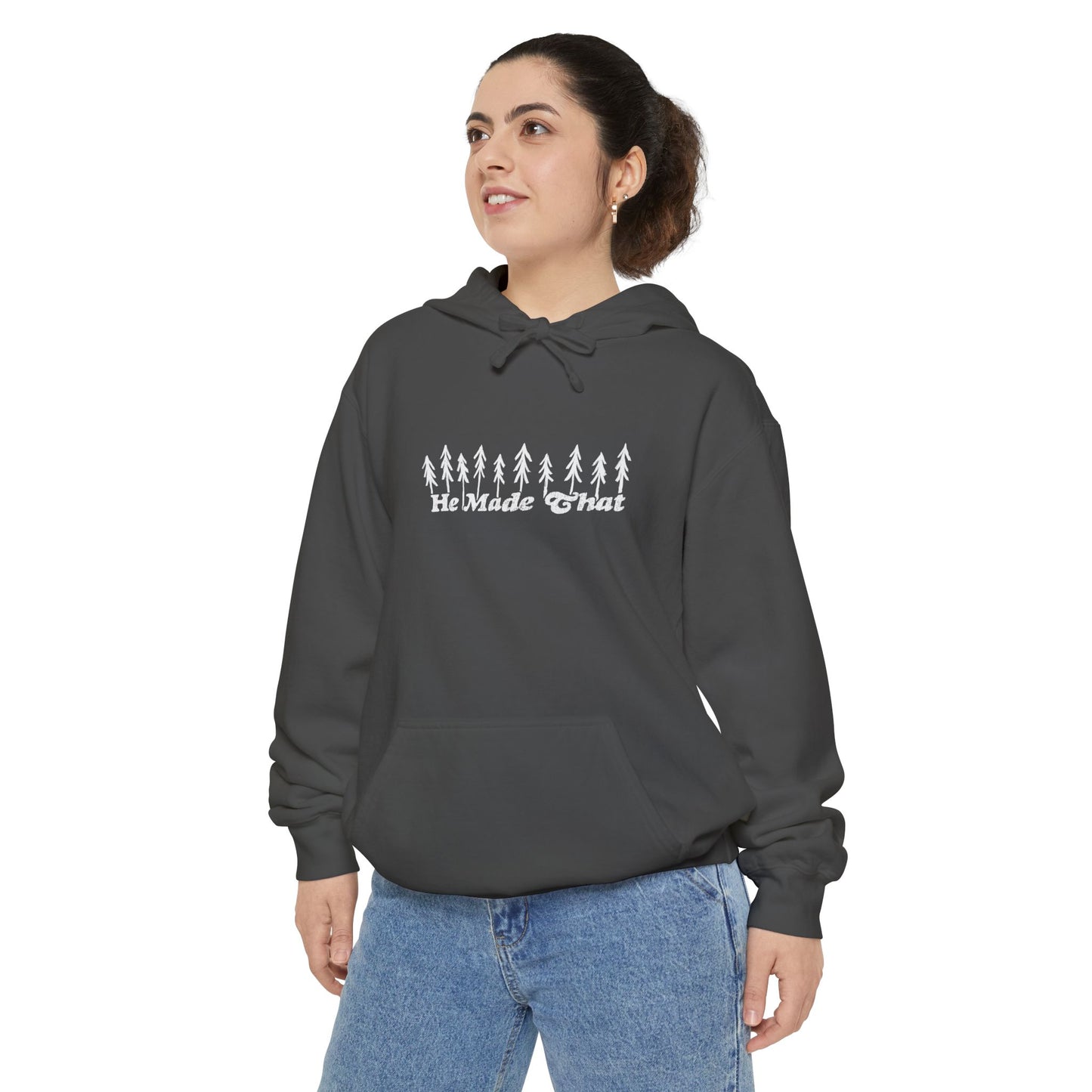 Shepherds Trail "He Made That" Outdoorsy Christian Hoodie