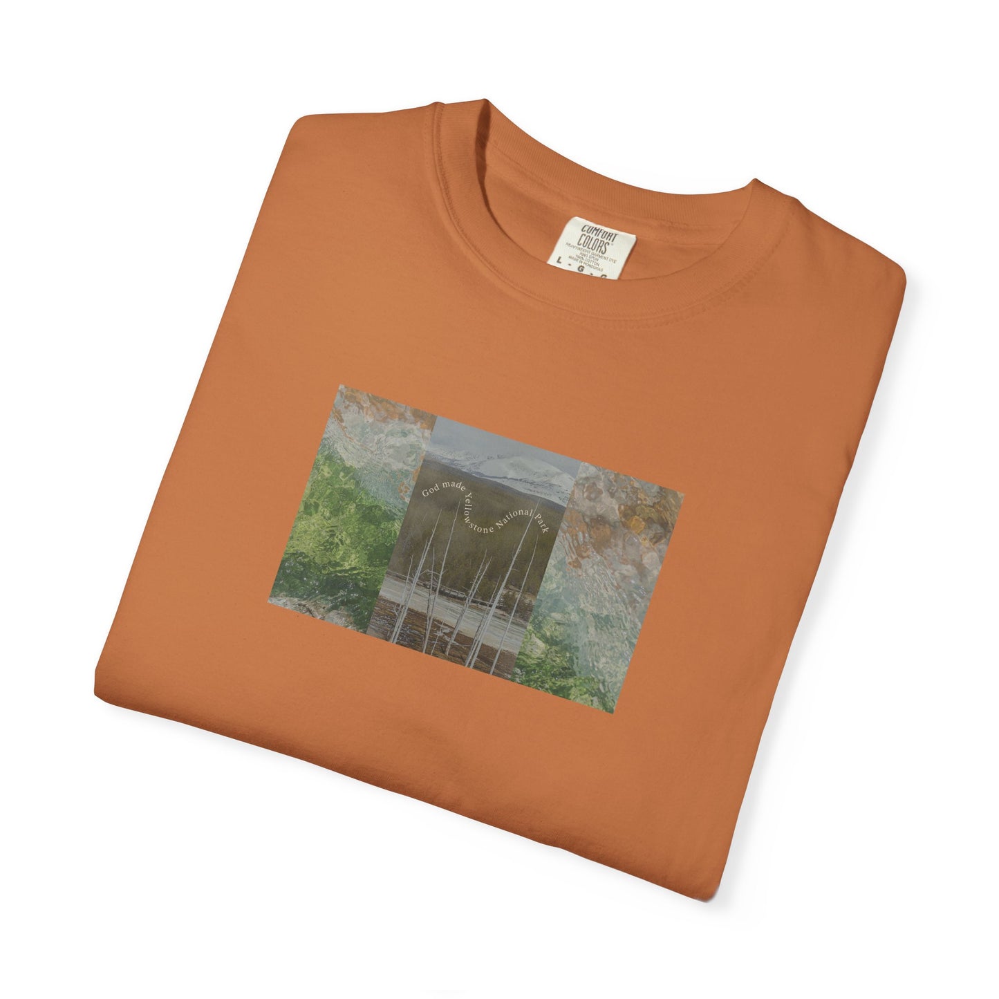 God Made Yellowstone National Park - Genesis 1 — Heritage Trail Tee
