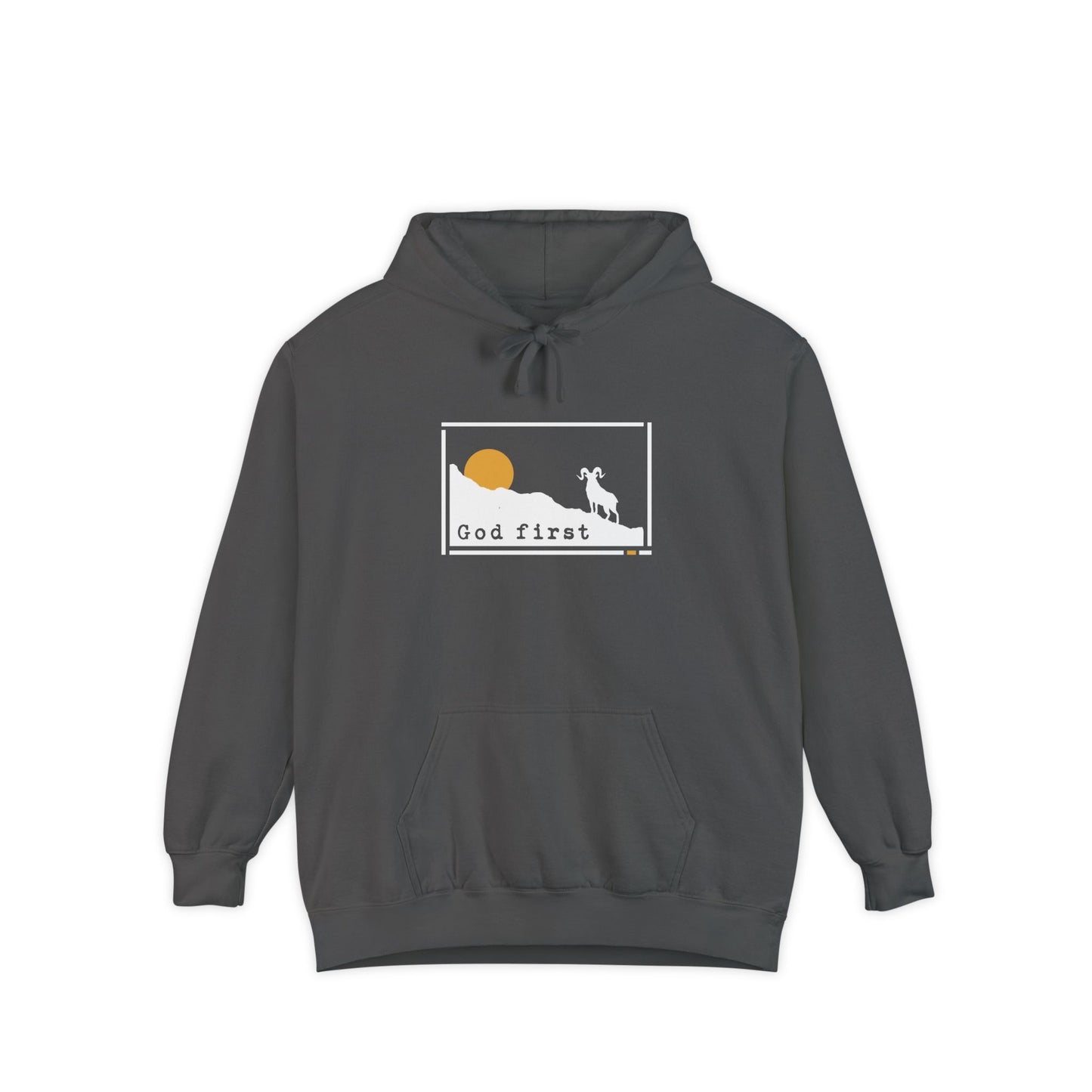 Rocky Mountain National Park 'God First' Hoodie — Fortified Mountain Fleece