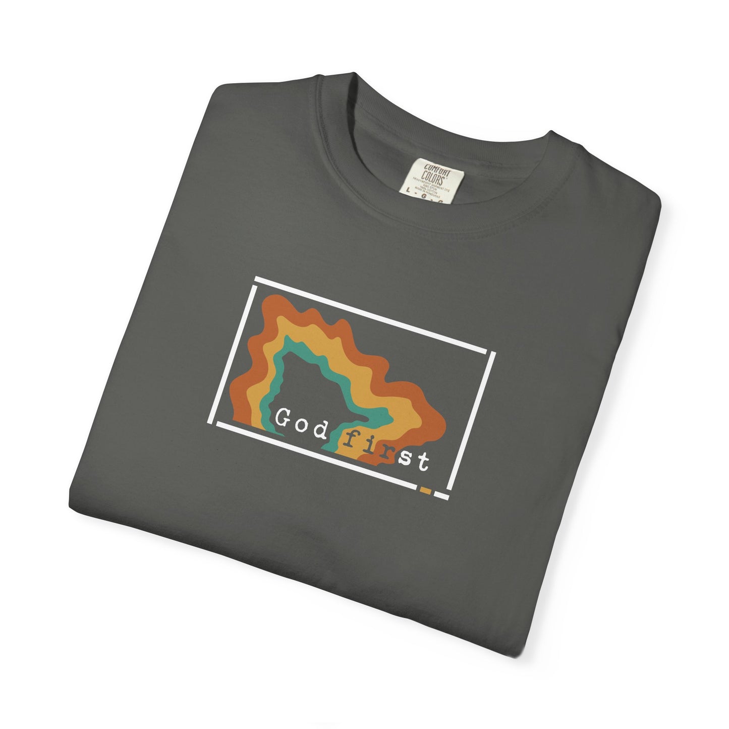 Yellowstone National Park 'God First' — Heritage Trail Tee