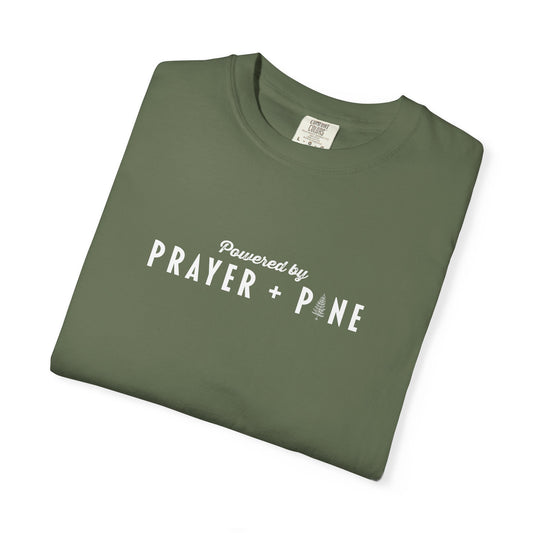 Shepherds Trail - Powered by Prayer + Pine - Christian T-Shirt
