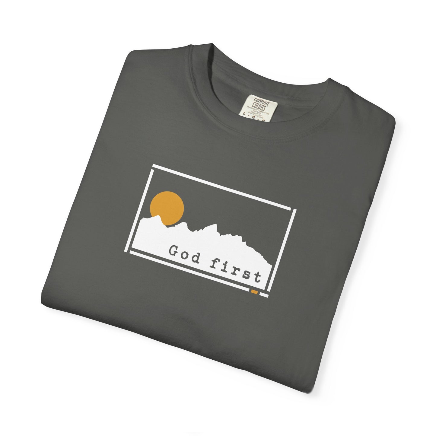 Grand Teton National Park 'God First' — Heritage Trail Tee