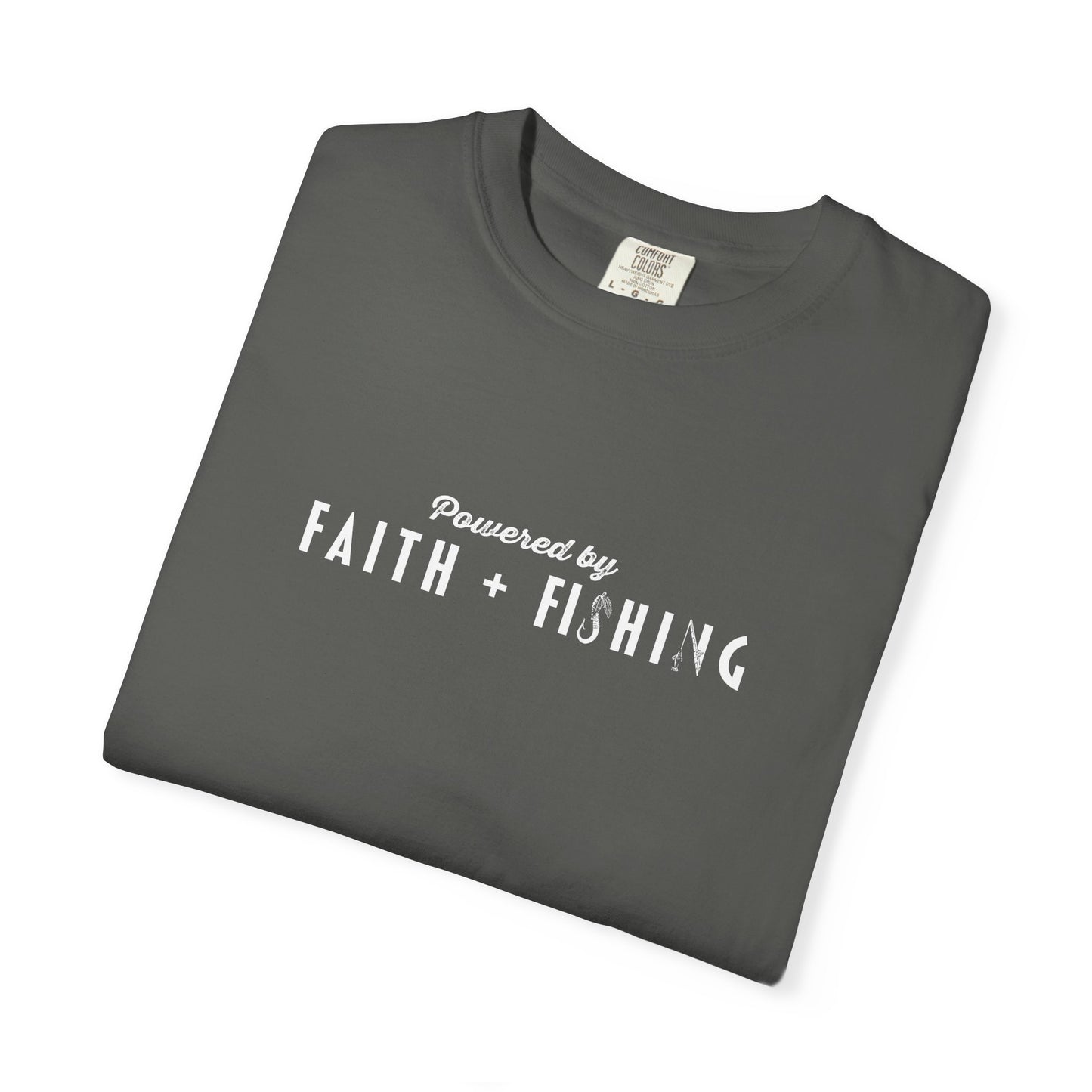Powered By Series — Faith + Fishing T-Shirt