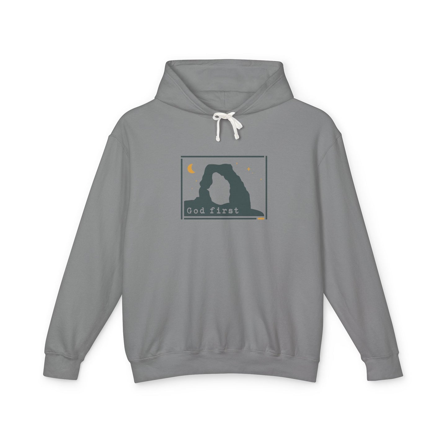 Arches National Park - God First - Christian Hoodie