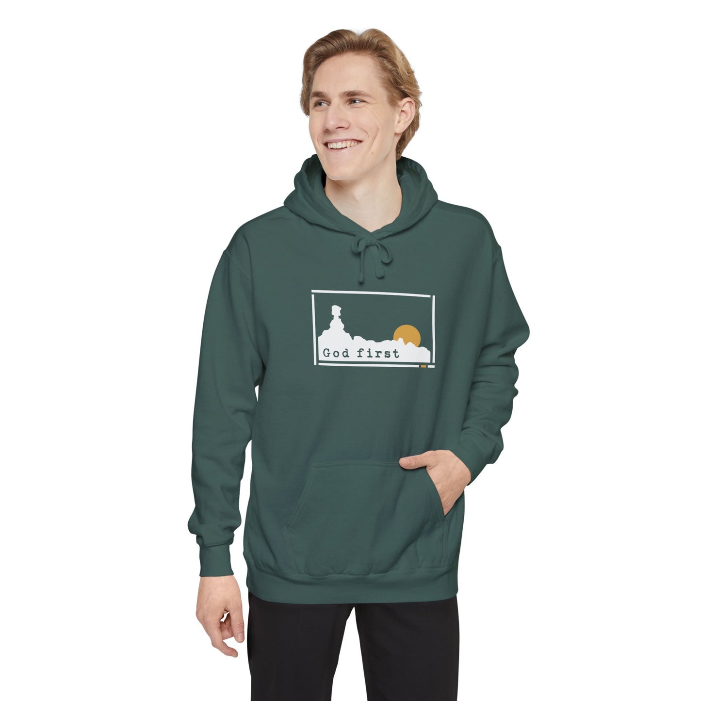 Bryce Canyon National Park 'God First' Hoodie — Fortified Mountain Fleece