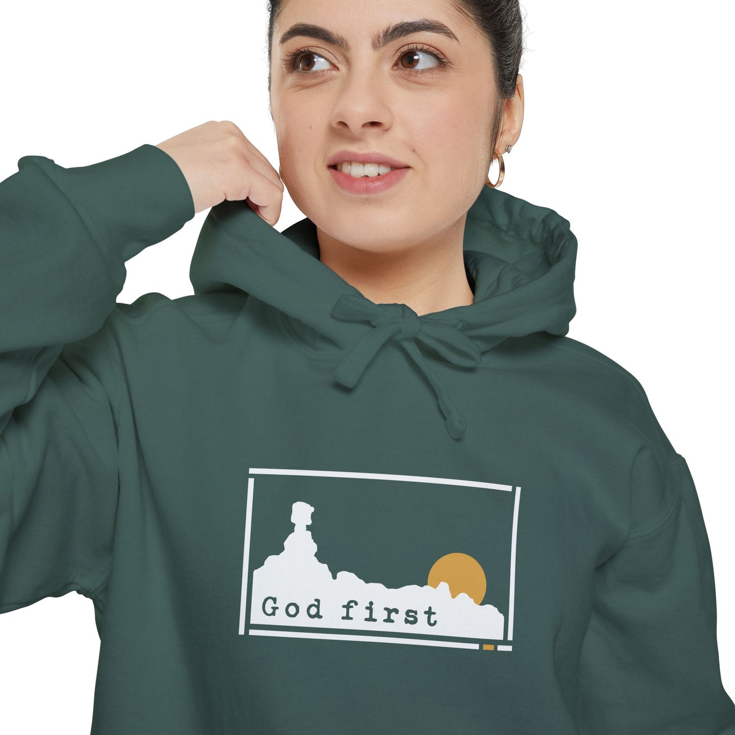 Bryce Canyon National Park 'God First' Hoodie — Fortified Mountain Fleece